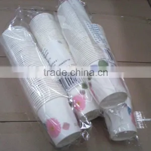 Flexo Printing Custom Logo Printed Disposable Cheap Paper Cups thumbnail-2