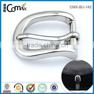 Hot Sale Shiny Silver Metal Pin Belt Buckle thumbnail-3