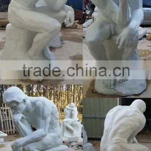Artificial Marble Famous Thinker Statue thumbnail-2