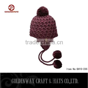 Baby Hats Wholesale Custom Beanies With Ear Muff thumbnail-1