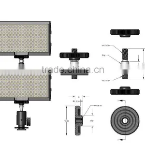 Professional LED Video Light on Camera Camcorder CRI > 95 thumbnail-5