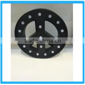 Vintage Carnival Rustic Plastic Marquee Peace Symbol Round LED Decoration Lights,Festival LED Lights thumbnail-1