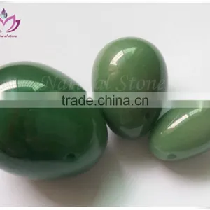 Natrual Aventurin Jade Eggs Kegel Master Sex Toy Kegel Exercise Weights Kegel Eggs Yoga Wear thumbnail-4