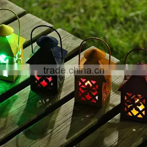 Christmas Mini Lanterns, 4 Color Asst MG1404130-D thumbnail-3