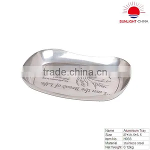 Stainless Steel Round Compartment Metal Serving Tray Manufacturing Company thumbnail-5