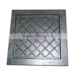 Brand New Design Black Light Duty Ductile Iron Sewer Cover, Cast Iron Manhole Cover thumbnail-1