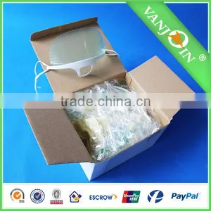 Clear Transparent Sanitary Mask With PERMANENT & DOUBLE SIDED Anti-Fog Shield thumbnail-4