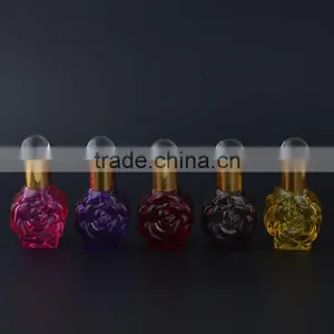 D0055 Roll Bottle Glass Bottle Aluminum Perfume Bottle Wholesale thumbnail-2