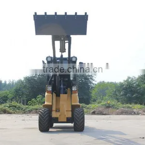 W6FD08 CE Mini Wheel Loader With 24.5kw Kubota/Perkins Engine thumbnail-1