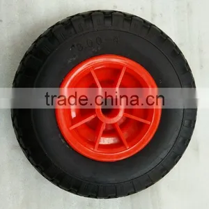 2.50-4 8inch Plastic CENTRE Solid PU Foam Wheel thumbnail-6