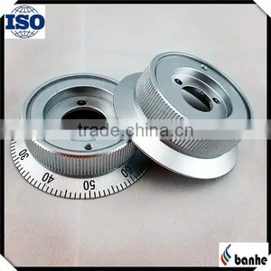 Lathe Handwheel Made From Aluminum With Anodization and Shot Blsting thumbnail-1