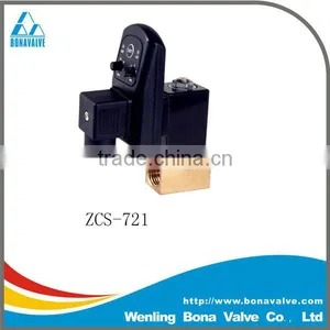 Auto Drain Solenoid Valve for Air Compressor (ZCS-721) thumbnail-1