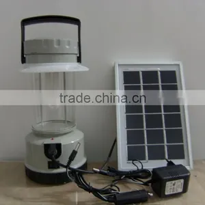 Rechargeable Solar Emergency Lamp 3W LED Light With Battery thumbnail-1