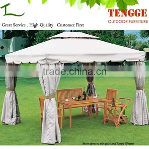 Hot Sell Aluminum Poly Fabric Gazebo Outdoor Gazebo thumbnail-1