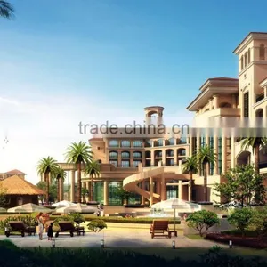 European Style 3D Rendering With Furniture And Decoration thumbnail-6