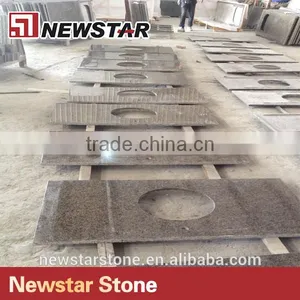 Newstar Tropical Brown Granite Vanity Top thumbnail-3