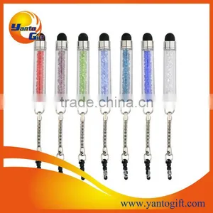 Cute Mini Crystal Stylus Pen thumbnail-1