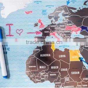 Scratchable Off World Map Large Places I've Been World Travel Map Great Scratchable World Map Gift For Any Traveller AMA-11 thumbnail-3