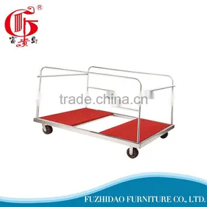 Logistical Factory Stainless Steel Metal Cargo Trolley Cart thumbnail-1