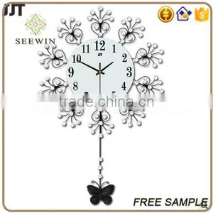 New Design Mute Hanging Wall Clock Decoration thumbnail-2