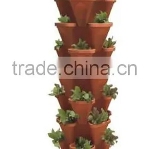 4X9 Vertical Dip Irrigation Tower Hydroponics Plant Growing System thumbnail-1