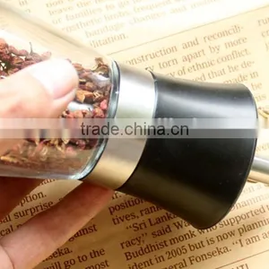 Glass Salt and Pepper Mills Black Pepper Grinder thumbnail-3