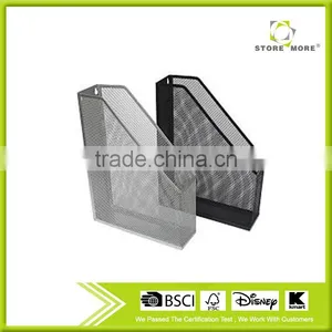 Office Simple Style Metal Mesh Desk Magazine Rack ,File Holder thumbnail-1