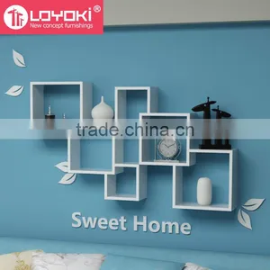 Original Design MDF Wood DIY 3D Wall Decor Leaf Shape Wall Stickers thumbnail-4