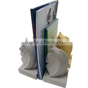 Interior Horse Shape Excellent Home Decoration Items Concrete Bookend thumbnail-1