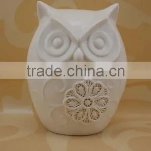Wholesale Ceramic Coin Bank & Ceramic Money Box With Owl Shape thumbnail-2