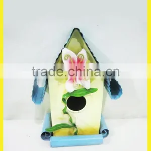 YS2015A185 Best Selling China Supplier High Quality Cheap Metal Bird House thumbnail-1