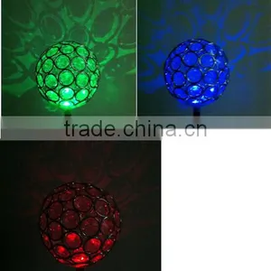 RBG Led Handmake Acrylic Ball Iron Solar Stake Light Outdoor Garden Decorations thumbnail-2