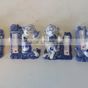 Ceramic Monkey Statue of the 12 Zodiac Animals thumbnail-3