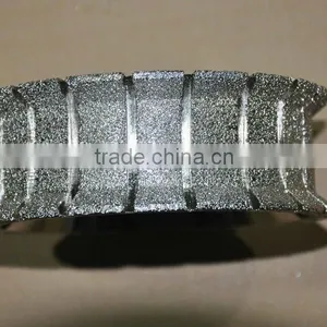 High Quality Vacuum Brazed Diamond Profile Wheel /Vacuum Brazed Large Diamond Granite Router Bits thumbnail-1