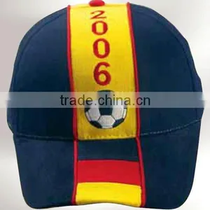 Football Cap With Country Flag Embroidery thumbnail-1