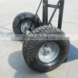 High Quality Durable Heavy Duty Hand Trolley Rubber Wheel thumbnail-1