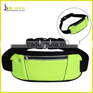 Zipper Closure Sports Waist Belt Money Bag Neoprene Running Bag thumbnail-1