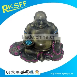 China Feature Brass Zinc Alloy Handmade Gold Buddha in Hot Sale thumbnail-1