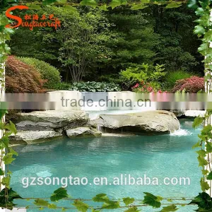 Romantic Artistic Simulation Artificial Rockery Waterfall Landscape Art Decorative Artificial Rockry Waterfall thumbnail-3