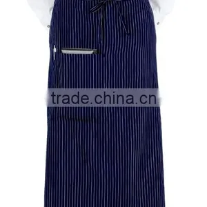 Hot Sell Stripe Pattern Polyester Kitchen Apron thumbnail-1