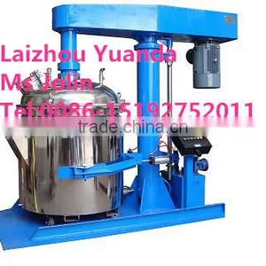YD Brand Hydraulic Lifting High Speed Dispersing Emulsifying Mixing Vacuum Tank Kettle thumbnail-1