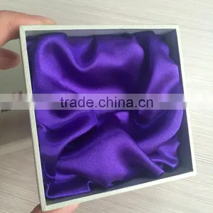 Custom White Delicate Jewelry Hardcover Gift Custom Box for Bracelet Satin Inside thumbnail-5