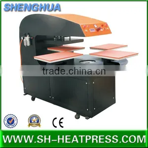 2016 NEWEST Fou Stations Heat Press Transfer Machine for Print Fabric Sheet and Tshirt thumbnail-2