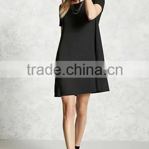 Woman Loose Short Sleeve Casual Dress thumbnail-5