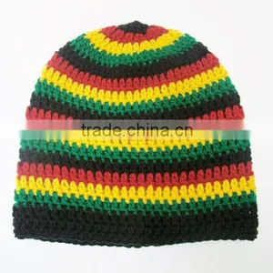 Wholesale Crochet Slouchy Beanie Tam Hat thumbnail-6