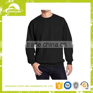 Wholesale Black Sweatshirts no Hood thumbnail-1