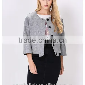 New Style Autumn Women Popular Fashion Fitted Softshell Jacket thumbnail-1