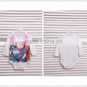 Baby Romper 100% Cotton With Full Sublimation Print in Front. No Minimums Required! thumbnail-1