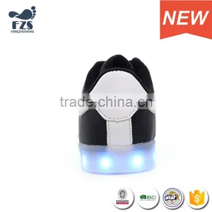HFR-TS34102 2016china Wholesale Brand in Men Leather Led Shoes thumbnail-6