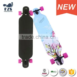 HSJ183 Newest Skateboard Longboard 4 Wheels Skateboard for Sale thumbnail-4